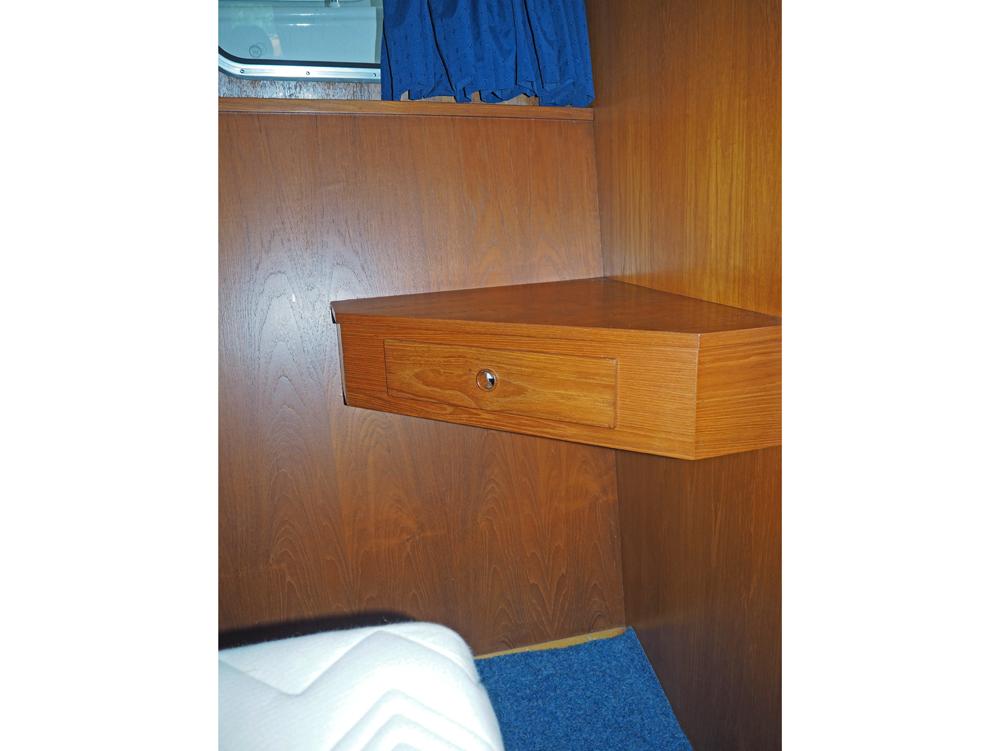 Achterkajuit, Accommodatie